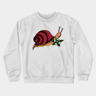 Old School Snail Crewneck Sweatshirt